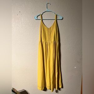 Yellow Maxi Dress